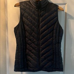Navy Quilted Puffer Vest
